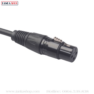 Cáp chia jack canon XLR 1 ra 2