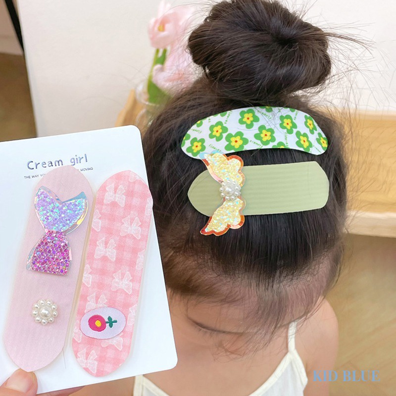 Kẹp Tóc Không Làm Tổn Thương Tóc Dành Cho Bé Gái