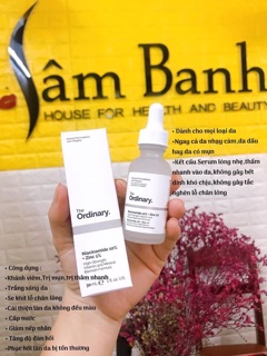 Nia 10% + Zinc 1% The Ordinary 30ml