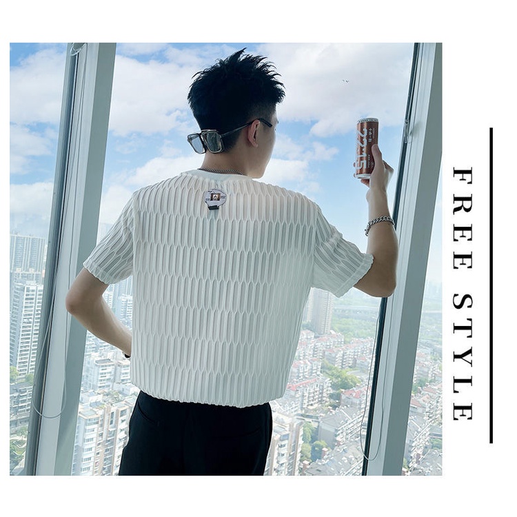 Áo Thun Ngắn Tay Thời Trang Mùa Hè Dành Cho Nam 2022