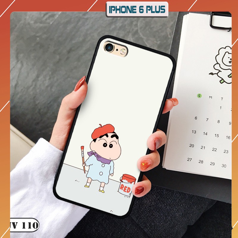 Ốp lưng điện thoại iPhone 6 Plus - lưng nhám viền dẻo