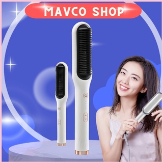 Lược điện chải tóc tạo kiểu, uốn, cụp, duỗi thẳng tóc chuyên nghiệp tại nhà