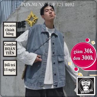 Áo jean ghi lê nam nữ unisex form rộng phong cách Hàn Quốc 2021