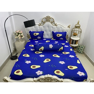 Bộ Drap Thun Màu Hàn Quốc Mát Lạnh hoặc ga lẻ