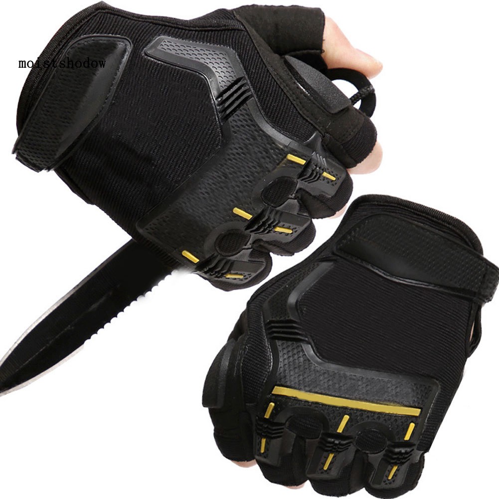 MISD Military Tactical Army Sport Bike Motorcycle Racing Half Finger Unisex Gloves