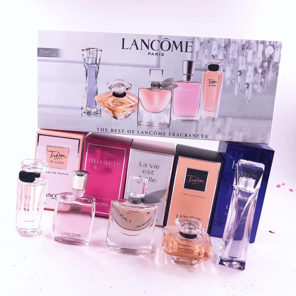 Sét nước hoa bộ 5 món Lancome  AUTH XỊN- Sét quà tặng nước hoa xịn | BigBuy360 - bigbuy360.vn