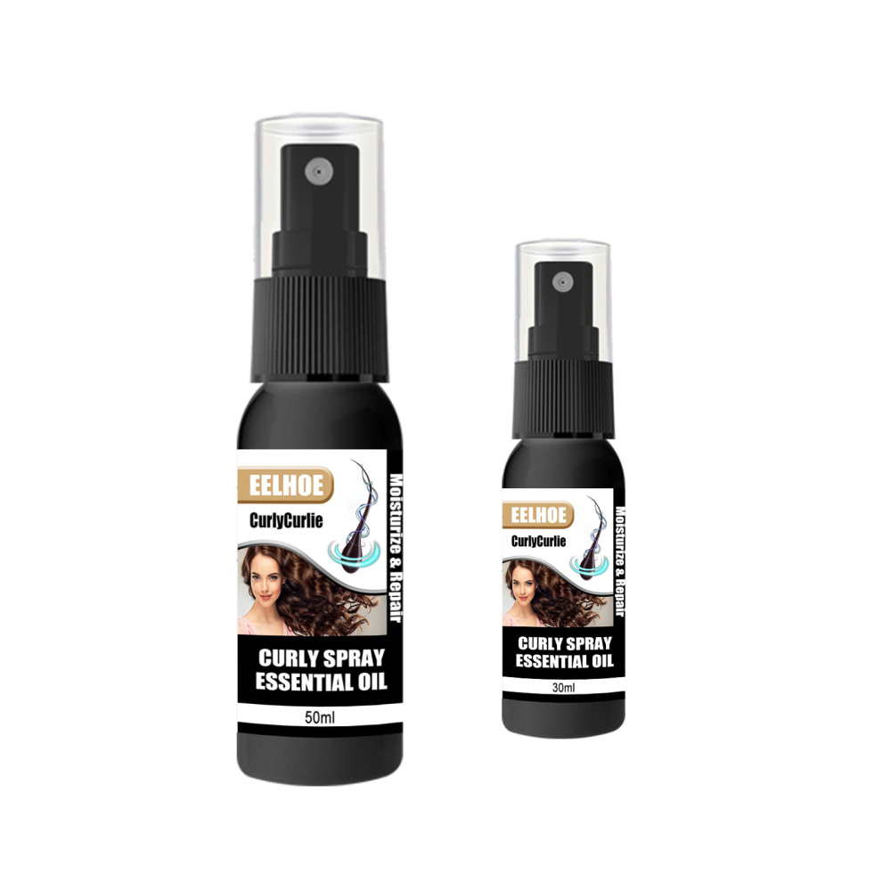 nước hoa vùng kín Straight Curly Hair Serum Leave-in Conditioner Elastin Repairing Frizzy Conditioner