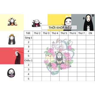 Thời khoá biểu vô diện