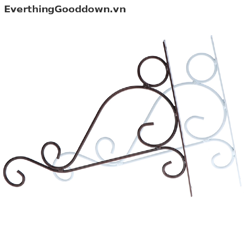 Everthinggoodingdown Giá Đỡ Chậu Hoa Bằng Sắt Treo Tường Ban Công Trang Trí Nhà Cửa