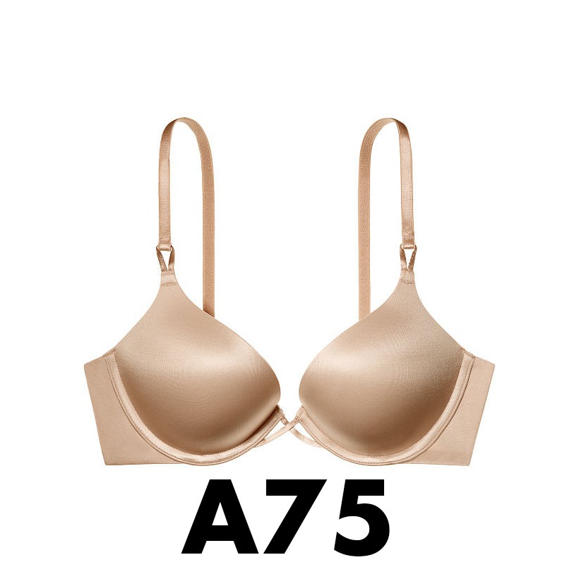 Áo lót nude siêu nâng ngực tạo khe , dòng Very Sexy Bombshell Velvet nude - Victoria's Secret