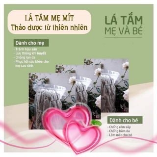 Lá tắm thảo mộc cho mẹ và bé