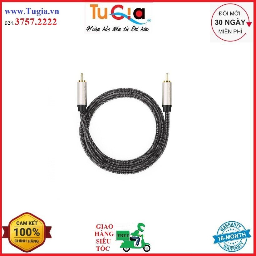 Cáp Coaxial Ugreen RCA 20744 (15m) Hàng Chính Hãng