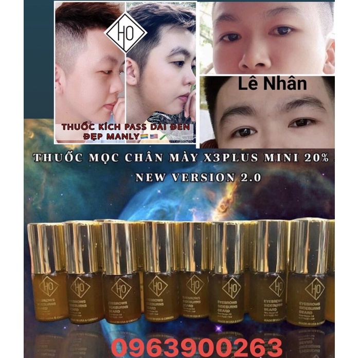 Thuốc mọc chân mày HO X3 120k