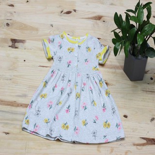 Váy trẻ em, Đầm thiết kế chất liệu cotton xịn mặc thoáng mát mùa hè cho bé gái từ 1 đến 6 tuổi - BUBY