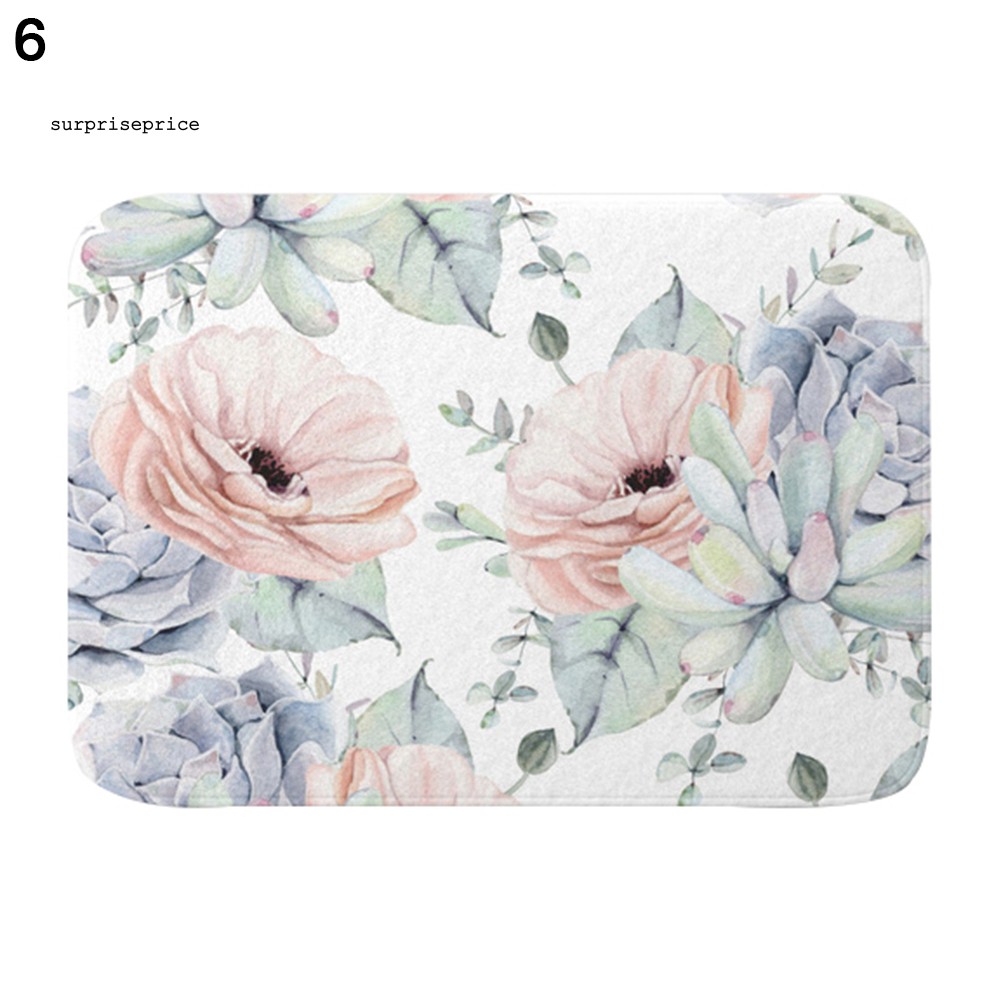 Thảm trải sàn chống trượt in hình hoạt hình xinh xắn