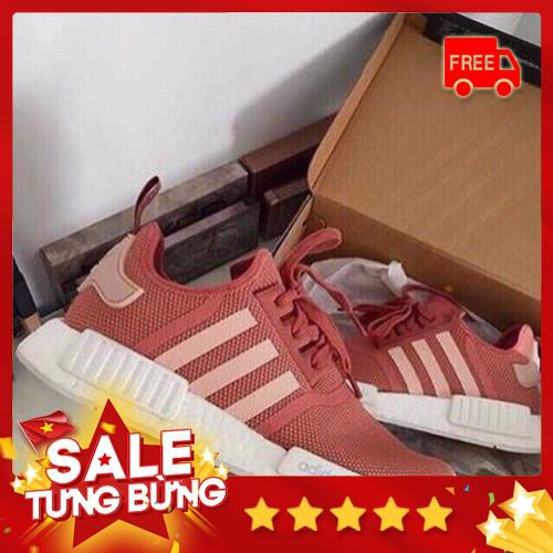 Giày Thể Thao Adidas Nmd Hồng Pha Trắng - Freeship Từ 150K