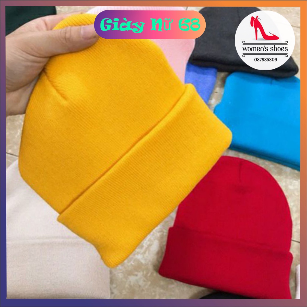 Mũ Len Dáng Dài Beanie Nhiều Màu { Bán Sỉ }