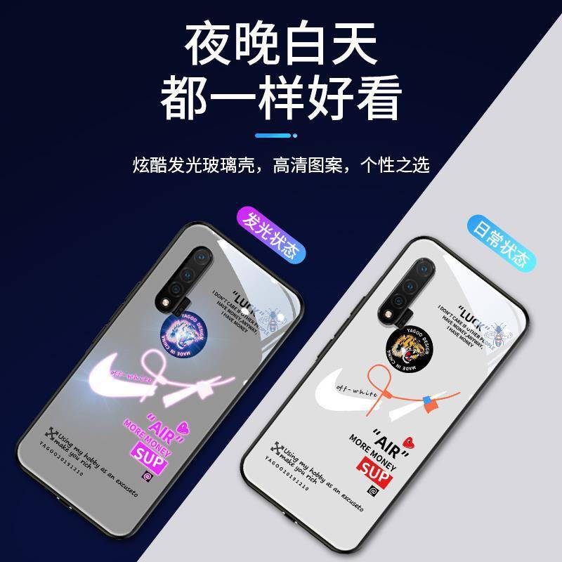 Ốp lưng điện thoại dạ quang vỏ bảo vệ chống rơi rớt cá tính trí thun ngắn tay | BigBuy360 - bigbuy360.vn