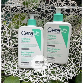 SỮA RỬA MẶT CERAVE FOAMING CLEANSER GEL MOUSSANT 473ML CHÍNH HÃNG
