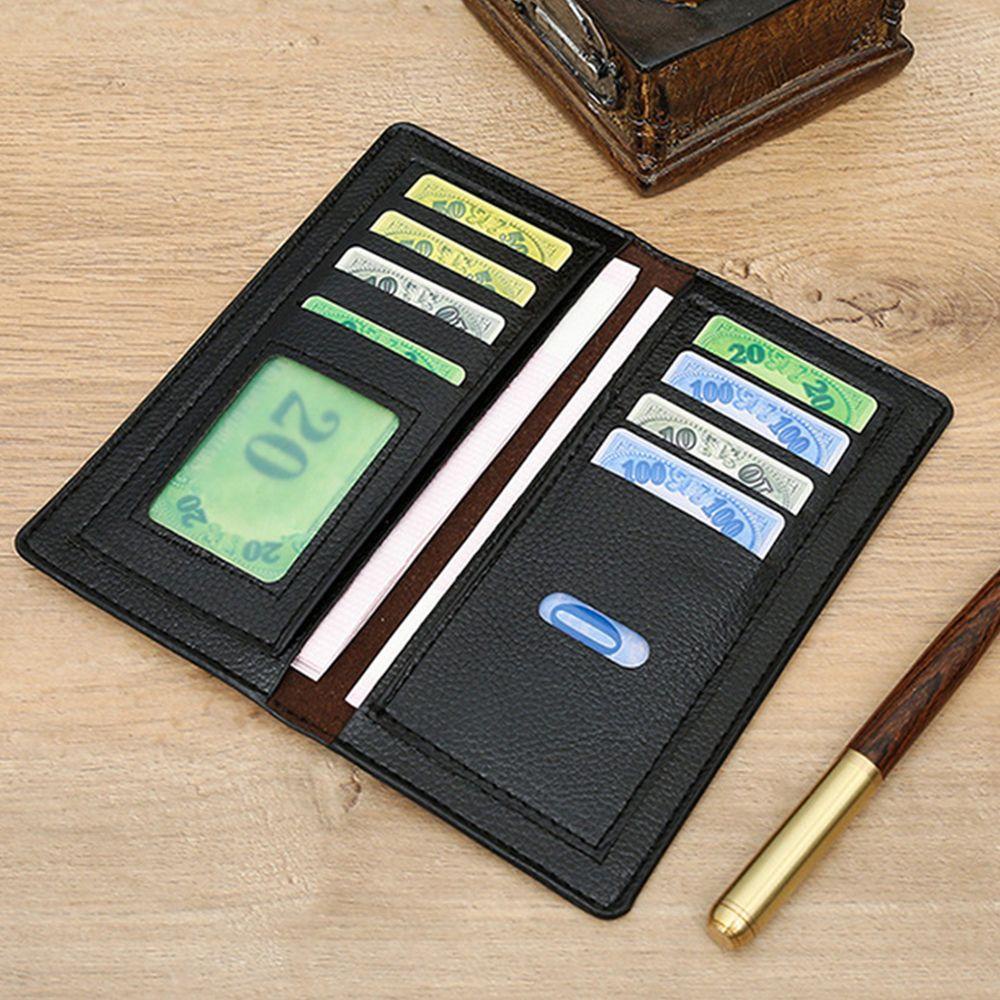 Ví Da Cầm Tay Dáng Dài Phong Cách Retro Thời Trang Cho Nam