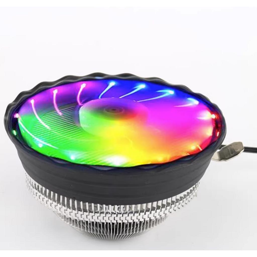 Tản nhiệt CPU máy tính bàn có đèn LED X3 CPU Intel, AMD