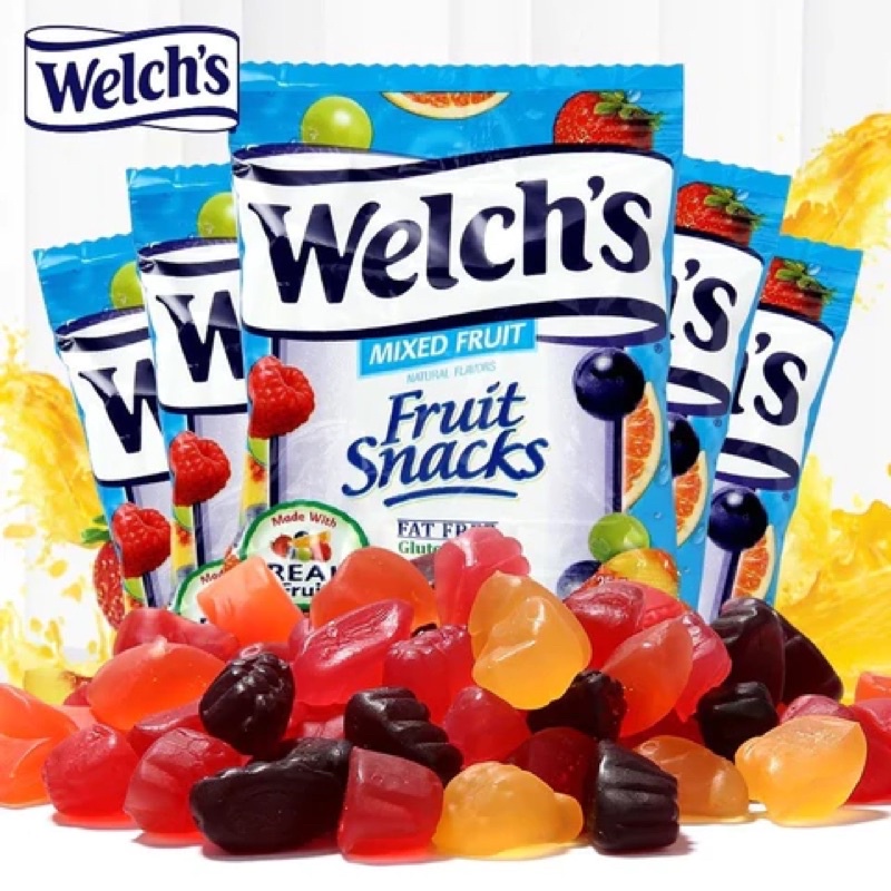 KẸO DẺO TRÁI CÂY Welch’s Fruit Snacks (hàng Mỹ🇺🇸)