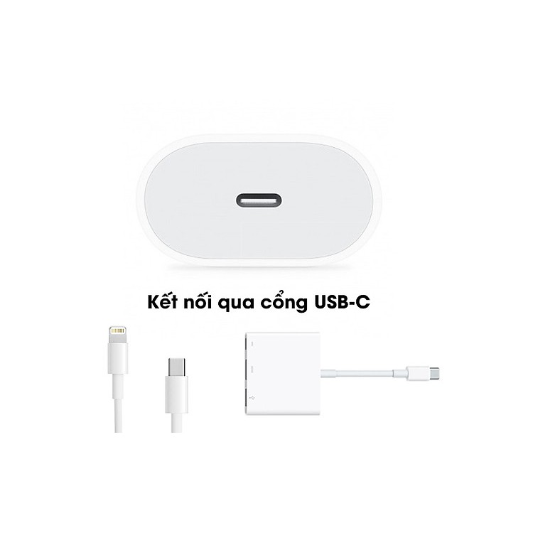 Bộ Cóc củ và Dây cáp sạc nhanh PD Type-C To Lightning 18W 20W cho iPad Iphone 8, X, Xs, XSmax, 11, 11pro,12, 12 promax