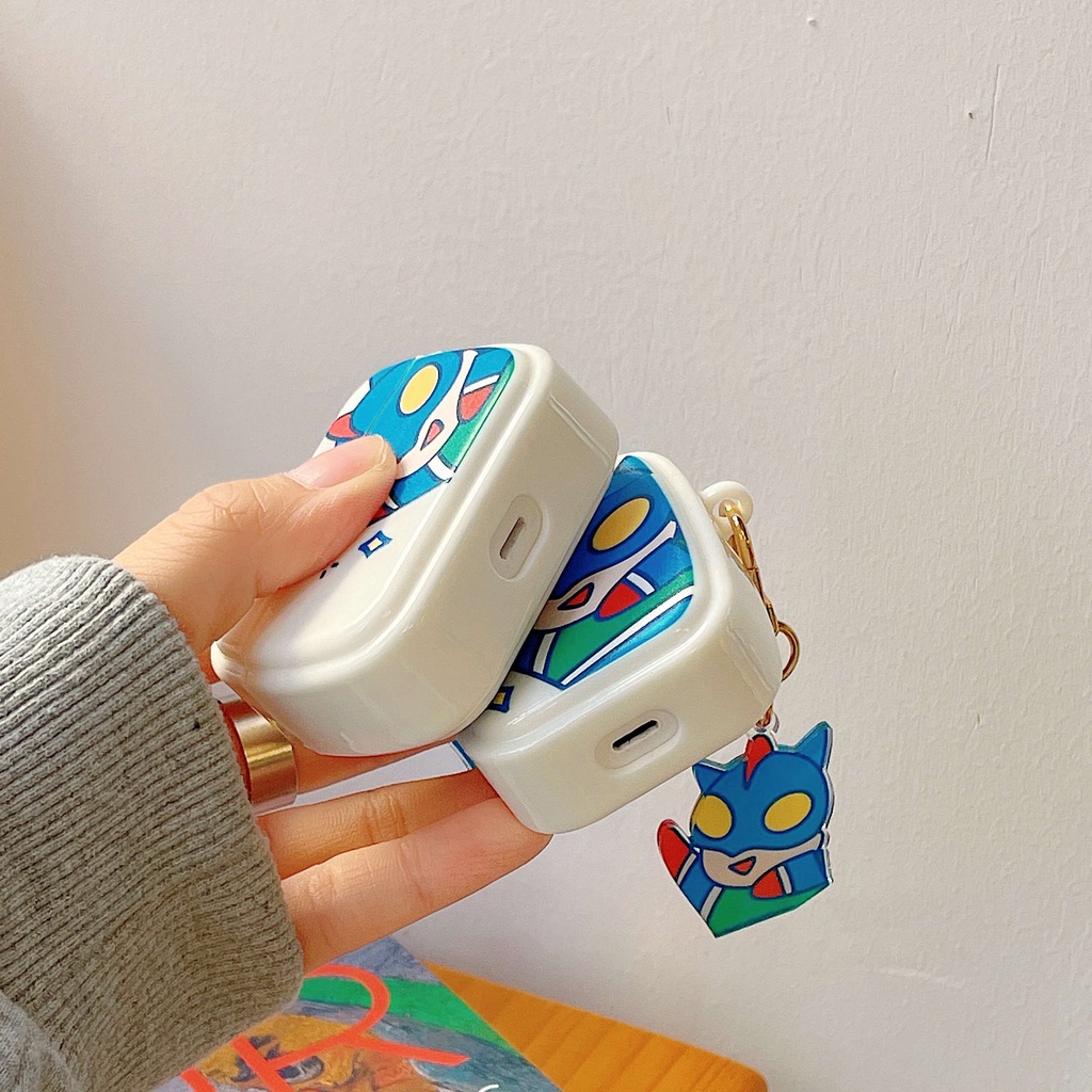 Vỏ Bảo Vệ Hộp Sạc Tai Nghe compatible AirPods 3 / 3rd) 2021 Surcompatible AirPods3 Curise 3rd Chất Lượng Cao Ốp