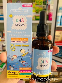 Dha drop dạng nước cho bé