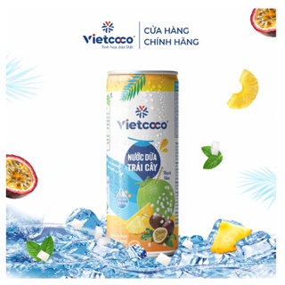 Nước dừa tươi Vietcoco lon 240ml