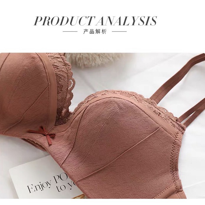 Bộ đồ lót PD không gọng mút vừa siêu mềm M2 BL