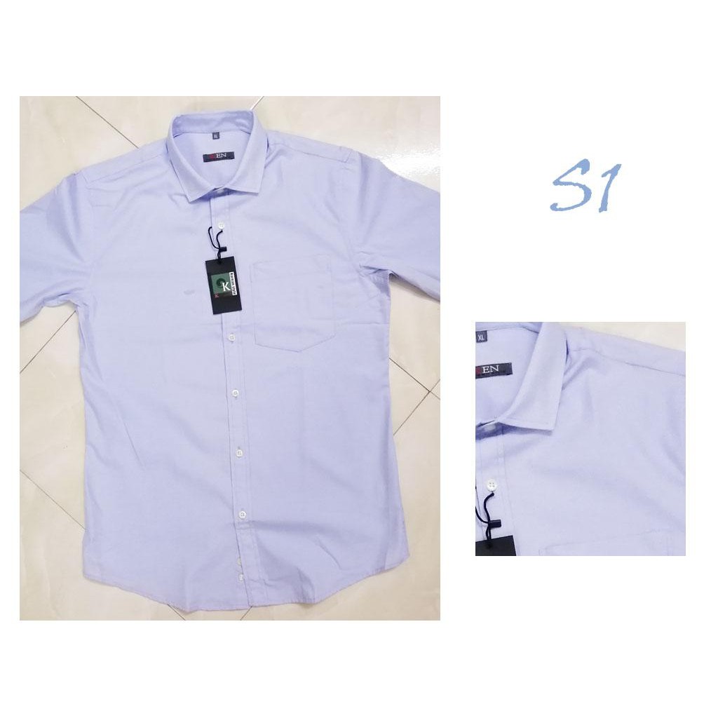 [S1-S10] Sơ Mi Nam Dài Tay, Hàng Việt Nam Chất Lượng Cao, Đủ Size 38 - 42, Cho Cân Nặng Từ 50kg - 75kg | BigBuy360 - bigbuy360.vn