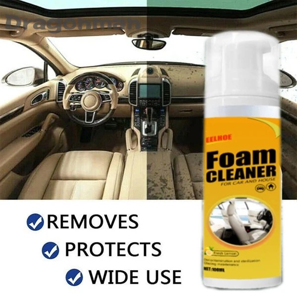  Multi Purpose Foam Cleaner for Car Home Rinse-free Suit for Any Surface Cleaning Tool