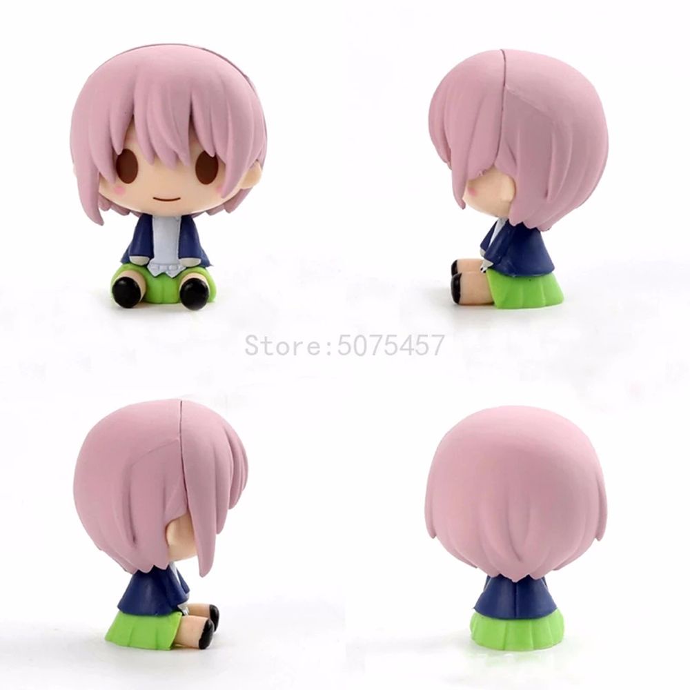 Bộ 5 mô hình nhân vật hoạt hình Nakano Miku bằng PVC trang trí bàn làm việc