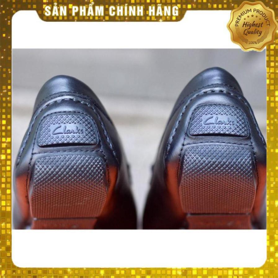 [Hàng Siêu Phẩm-Chính Hãng] Giày Da Clarks  Nhập Khẩu Thái Lan - Da Bò Thật 100% - Bảo Hành 24 Tháng - CL01