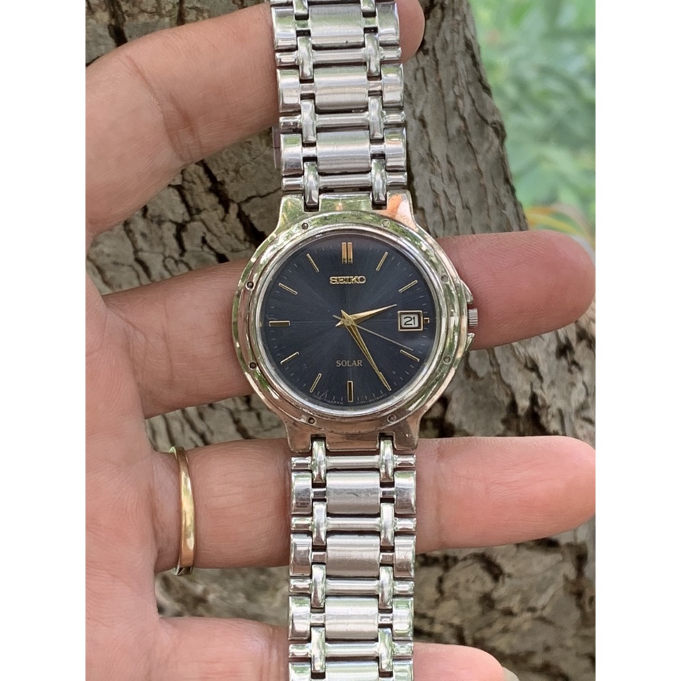 Đồng hồ nam SEIKO - Pin năng lượng ánh sáng của Nhật