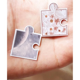 Tờ Bullet Journal/ Planner sticker: Puzzle Kit