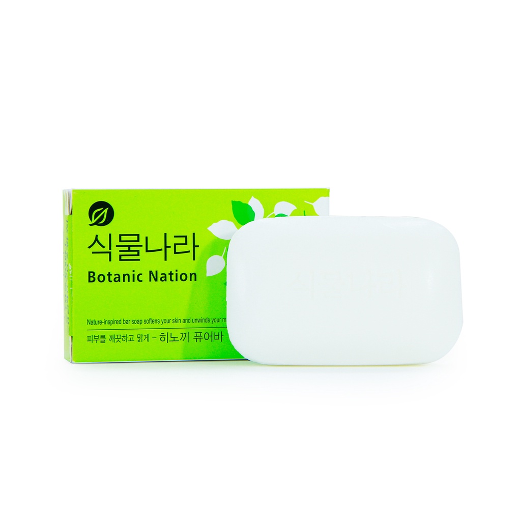 Xà Bông Lion Dưỡng Da Hữu Cơ Hàn Quốc Tẩy Da Chết Giúp Da Trắng Sáng 100g