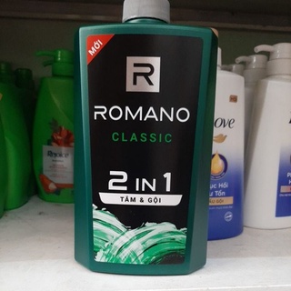 Tắm & gội ROMANO CLASSIC 2 IN 1 650g