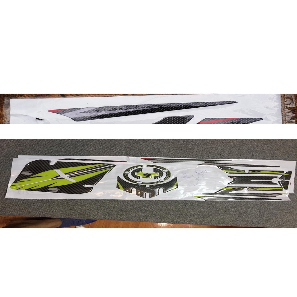 Tem xương cá cacbon GSX S, R, Bandit