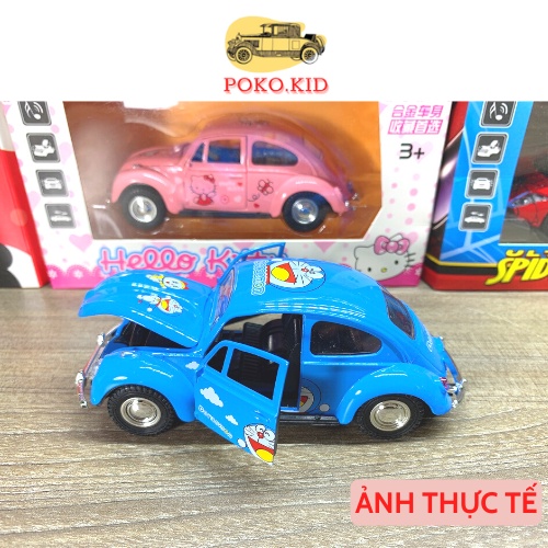 Đồ Chơi Ô tô Mô Hình Kim Loại Cổ Điển Nhân Vật Hoạt Hình Dễ Thương Tỷ Lệ 1:32 Siêu Rẻ POKO KID