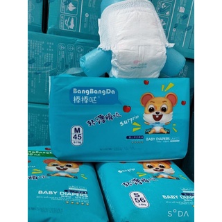 Bỉm Bangbangda ( 90 quần size m)