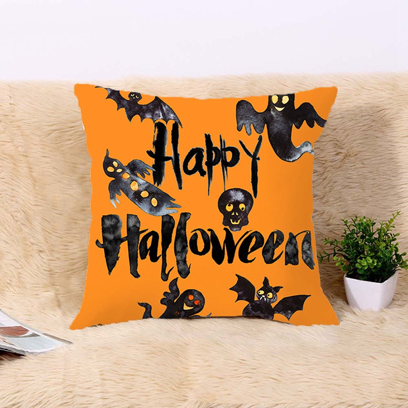 Vỏ Áo Gối Sofa 18 '' Họa Tiết Halloween