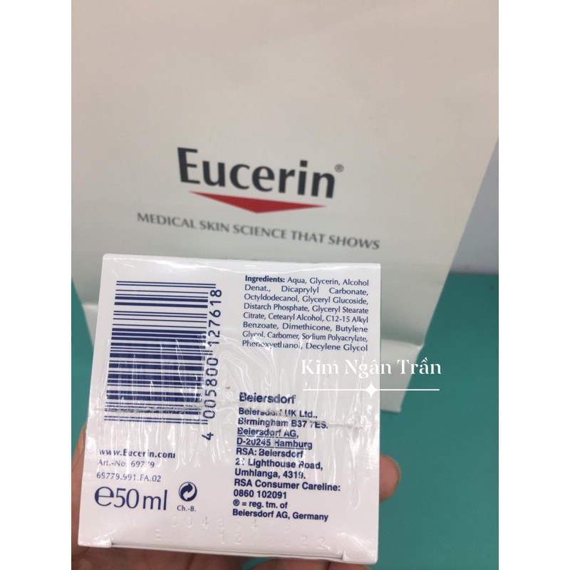 Dưỡng ẩm Eucerin AQUAporin Active cho da hỗn hợp và da dầu