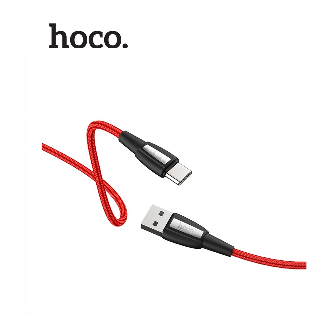 Cáp sạc nhanh 3A Hoco X39 Type-C dây TPE siêu bền dài 100CM cho Android