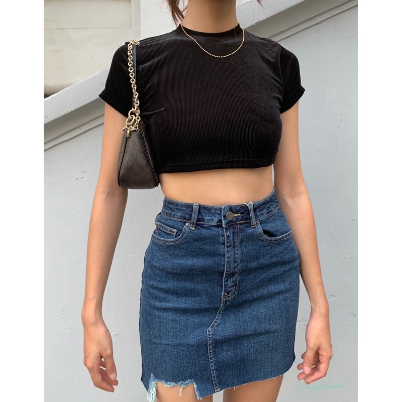 áo croptop basic