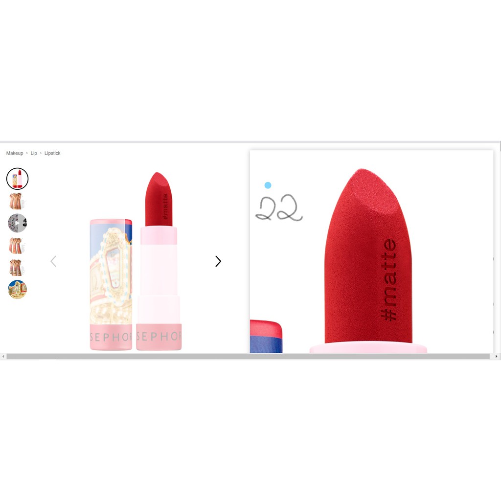 Son lì Sephora - #lipstories lipstick- Hàng chính hãng - fullsize