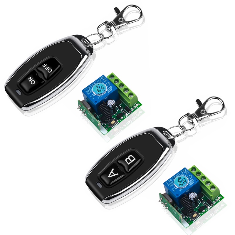 Mô Đun Tiếp Nhận Tín Hiệu Điều Khiển Từ Xa DC 12V 1CH 330 / 433Mhz RF Không Dây Tiện Dụng