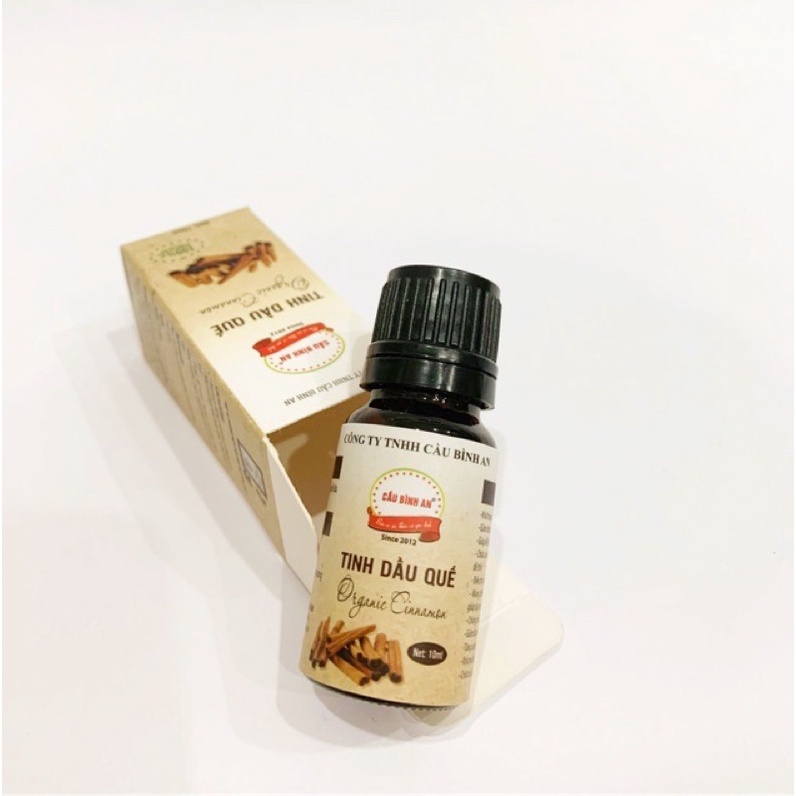 Tinh dầu quế nguyên chất Cầu Bình An chai 10ml