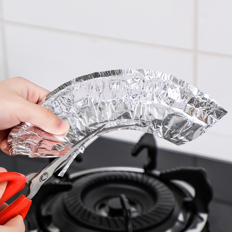 Set 10 Miếng Bạc Lót Bếp Ga Chống Dầu Mỡ Nhà Bếp